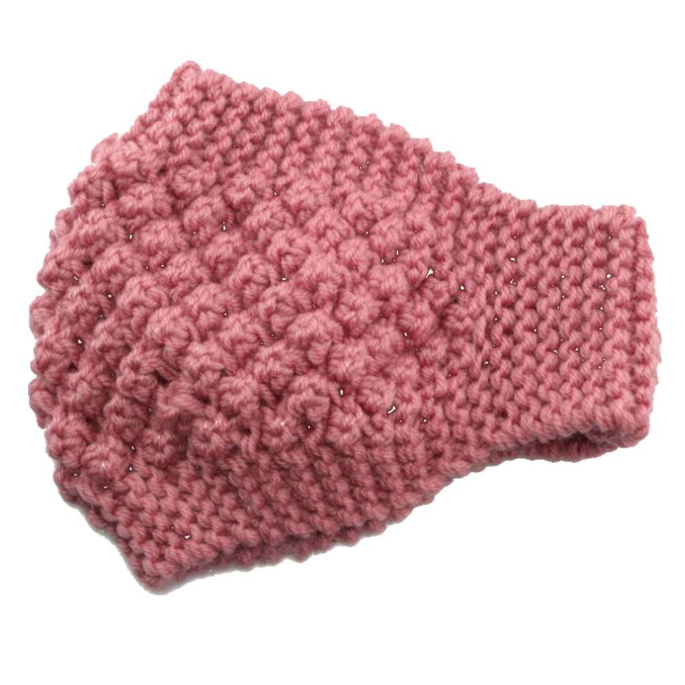 Подарочный тюрбан, аксессуары для волос, вязаная шерстяная повязка на голову для девочек, эластичная повязка для волос, связанная крючком