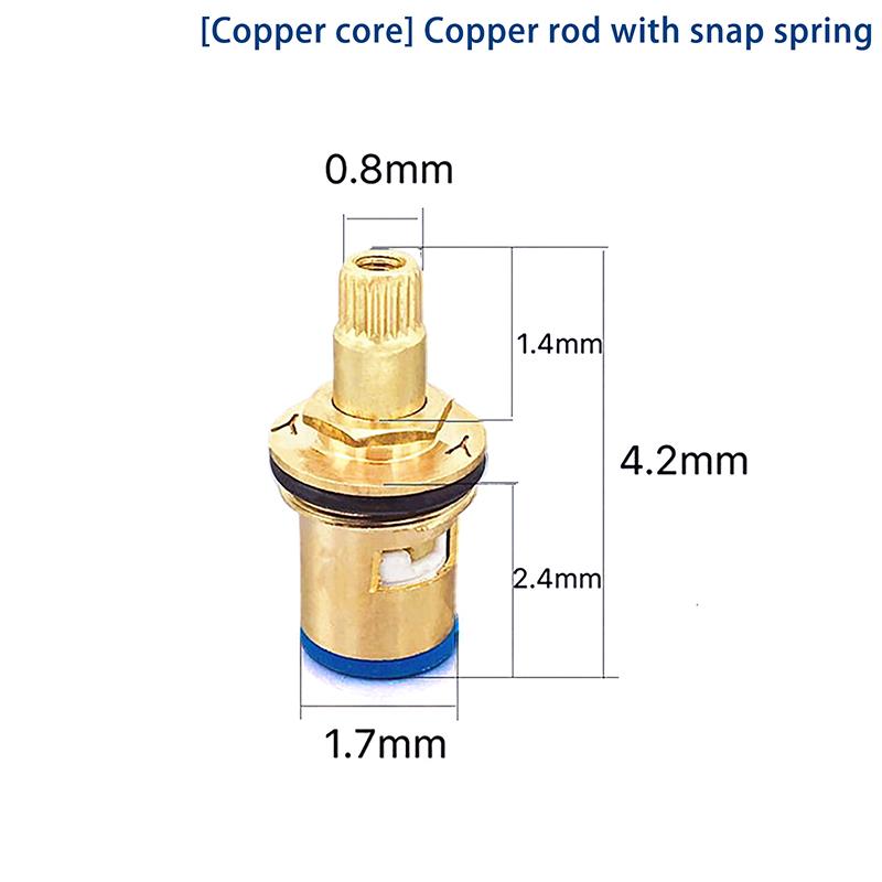 1 шт. универсальный сменный кран внутренний клапан кухонный домашний кран картриджи для ванной комнаты кран медный клапан сердечник