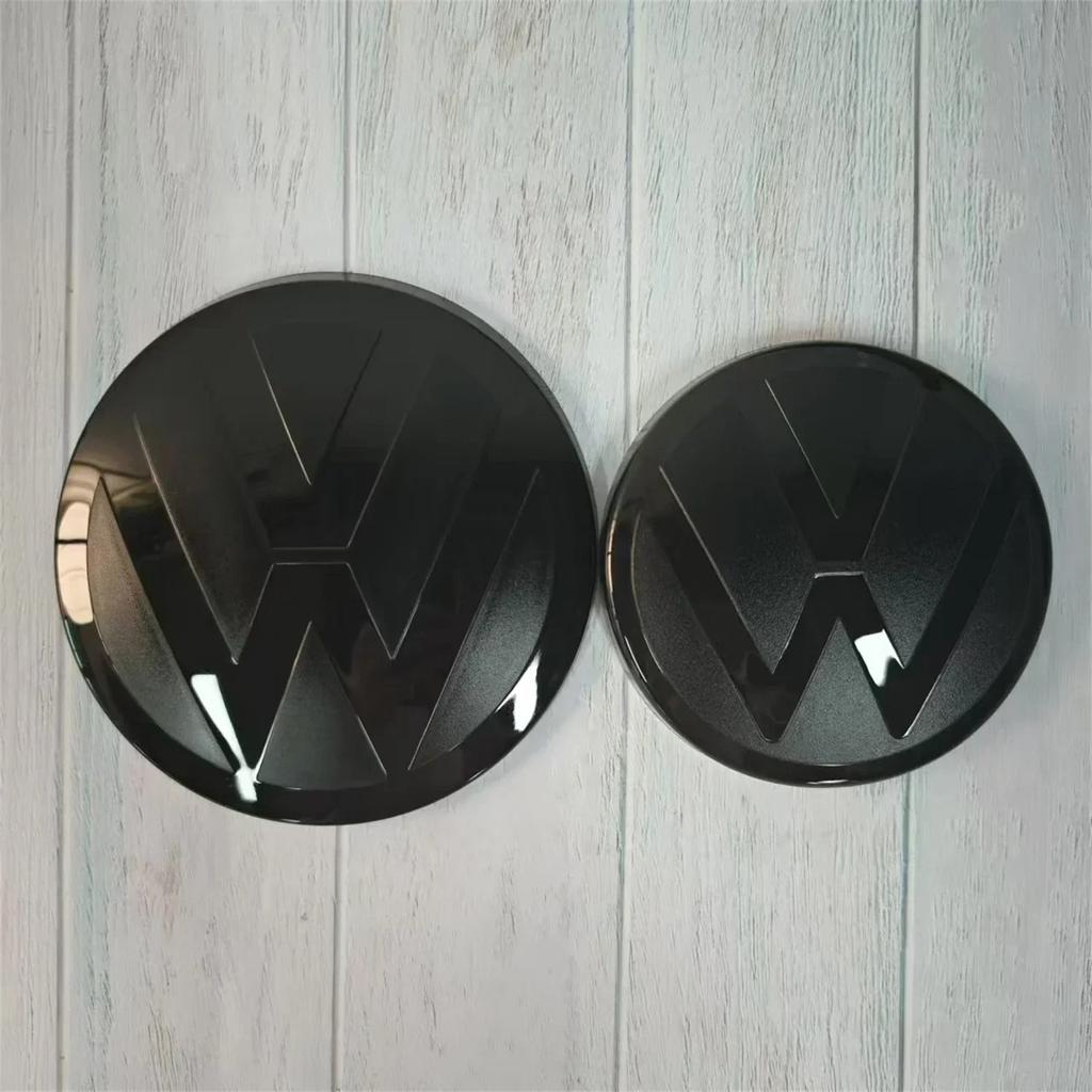 ZCKOT1 VW Volkswagen Golf Car Modification Logo Sticker Front Rear Emblem Badges Cover Not Affect ACC for MK6 MK7 MK7.5 MK8 2010-2024
