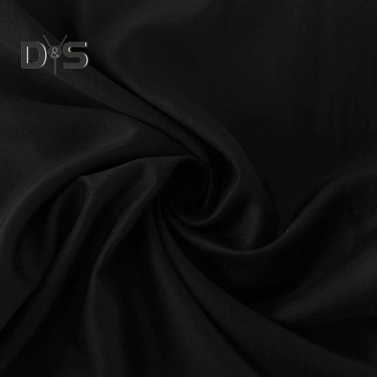 Женская макси-юбка с высокой талией, сетчатая пряжа, перспективная однотонная юбка с разрезом на бедрах, длинная юбка