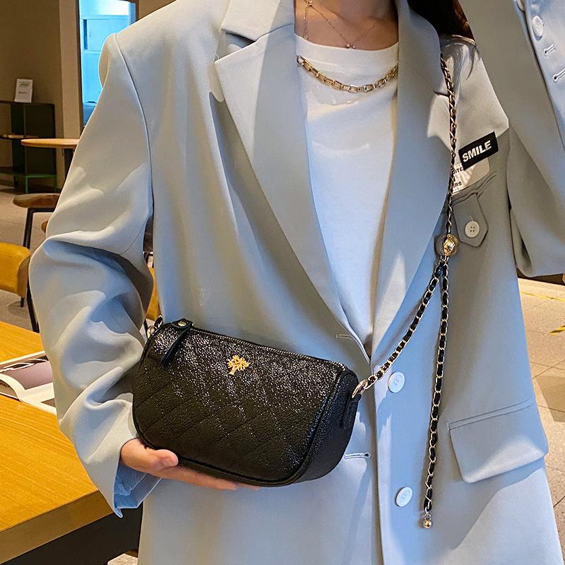 Сумка Caviar Small Square Bag, женская сумка-ниша с модным и высококачественным дизайном, стильная сумка через плечо с цепочкой