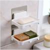 1Pcs Wall Mounted Soap Dish, Shower and Bathroom Accessories
