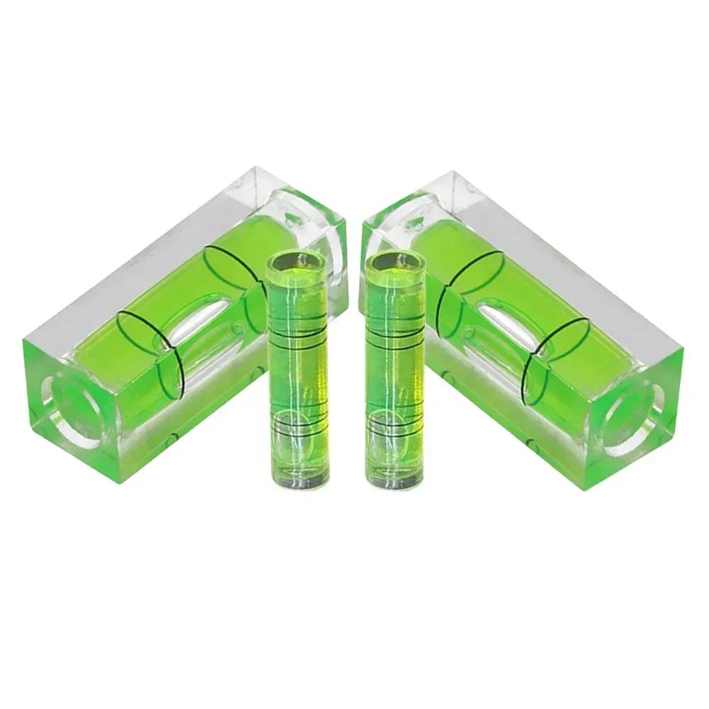 Нивелирные пузырьковые уровни None Leveler Small Spirit Square/round Tubular 15 X 15 X 40 мм 39,5x9,5 мм 40 мм для выравнивания