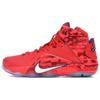 LeBron 12 EP USA Unisex Sneakers Red Light-Crimson White 707781-616