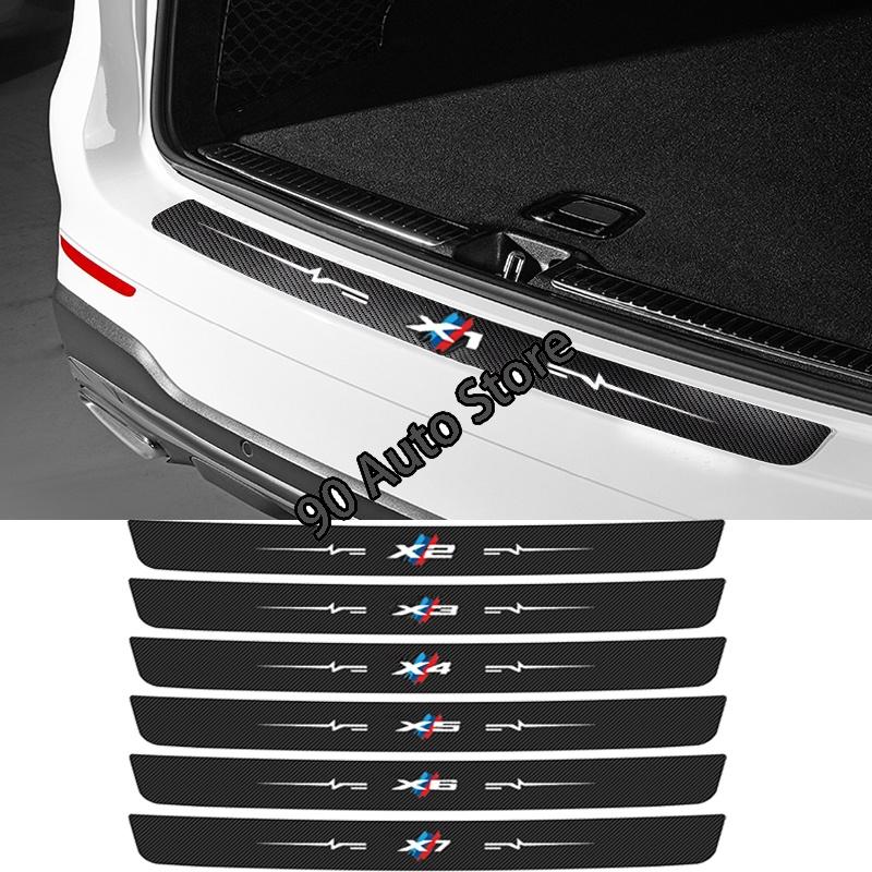 Наклейка на задний бампер автомобиля, защитные наклейки на порог, наклейки