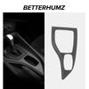 Для BMW X1 E84 2010-2014 Сделано из Алькантары Отделка Панели Переключения Передач Центральной Консоли Салона Автомобиля Наклейка Performance Аксессуары