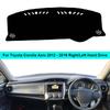 2-слойный коврик на панель приборов автомобиля Dashmat Dash Mat Ковер Накидка Для Toyota Corolla Axio 2012 -  Правый руль Левый руль Солнцезащитный коврик для панели