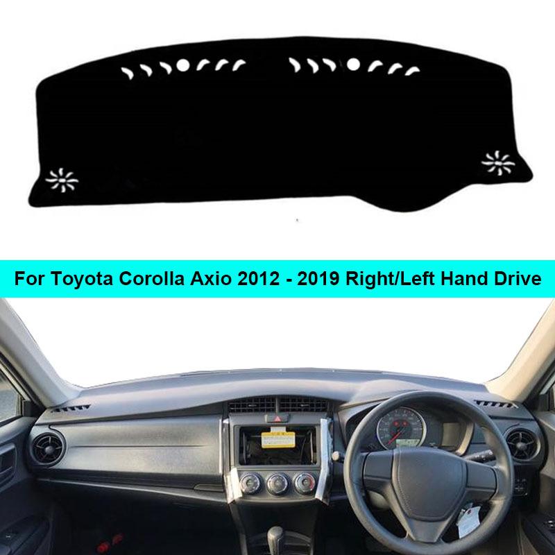 2-слойный коврик на панель приборов автомобиля Dashmat Dash Mat Ковер Накидка Для Toyota Corolla Axio 2012 - Правый руль Левый руль Солнцезащитный коврик для панели