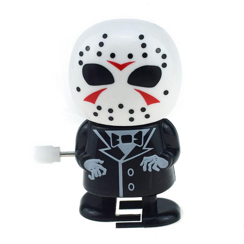 Ретро заводной металлический ходячий прыгающий тыквенный прыжок на Хэллоуин призрачный летучая мышь робот механические игрушки декор для вечеринки подарок