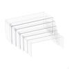 6 Pieces Acrylic Display Riser Dessert Shelves Shelf Stand Cake for Candy Crafts