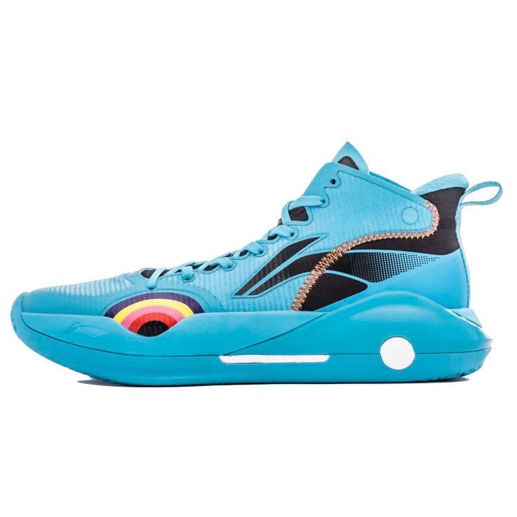 Li Ning Yu Shuai 15 Basketball Shoes Men Sneakers Butterfly-Blue ABAR043-4