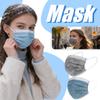 Одноразовые 4-слойные маски для лица с активированным углем, 50 шт. в упаковке, с резинками для ушей, для ежедневного использования и фильтрации частиц в воздухе