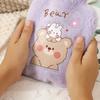 Cartoon 500ml Tummy Warmers Hot Water Bottle Hand Warmer Hot Water Bag Plush Cover