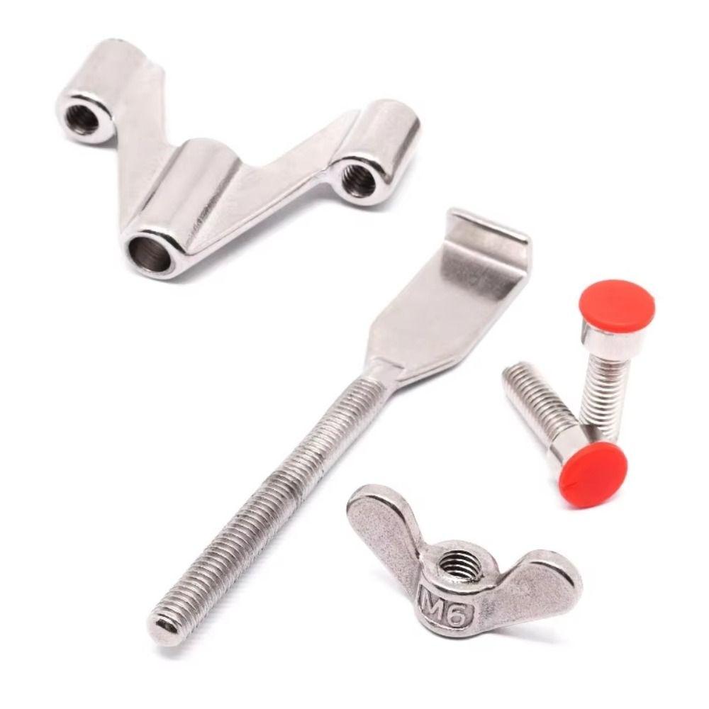 Stainless Steel Door Lock Smooth Surface Anti-Theft Door Lock Body Design Safety Lock Travel