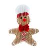 1/2Pcs Christmas Gingerbread Man Doll Plush Stuffed Doll Toy Gingerbread Pendant Christmas Tree Hanging Decorations for Fireplace Display