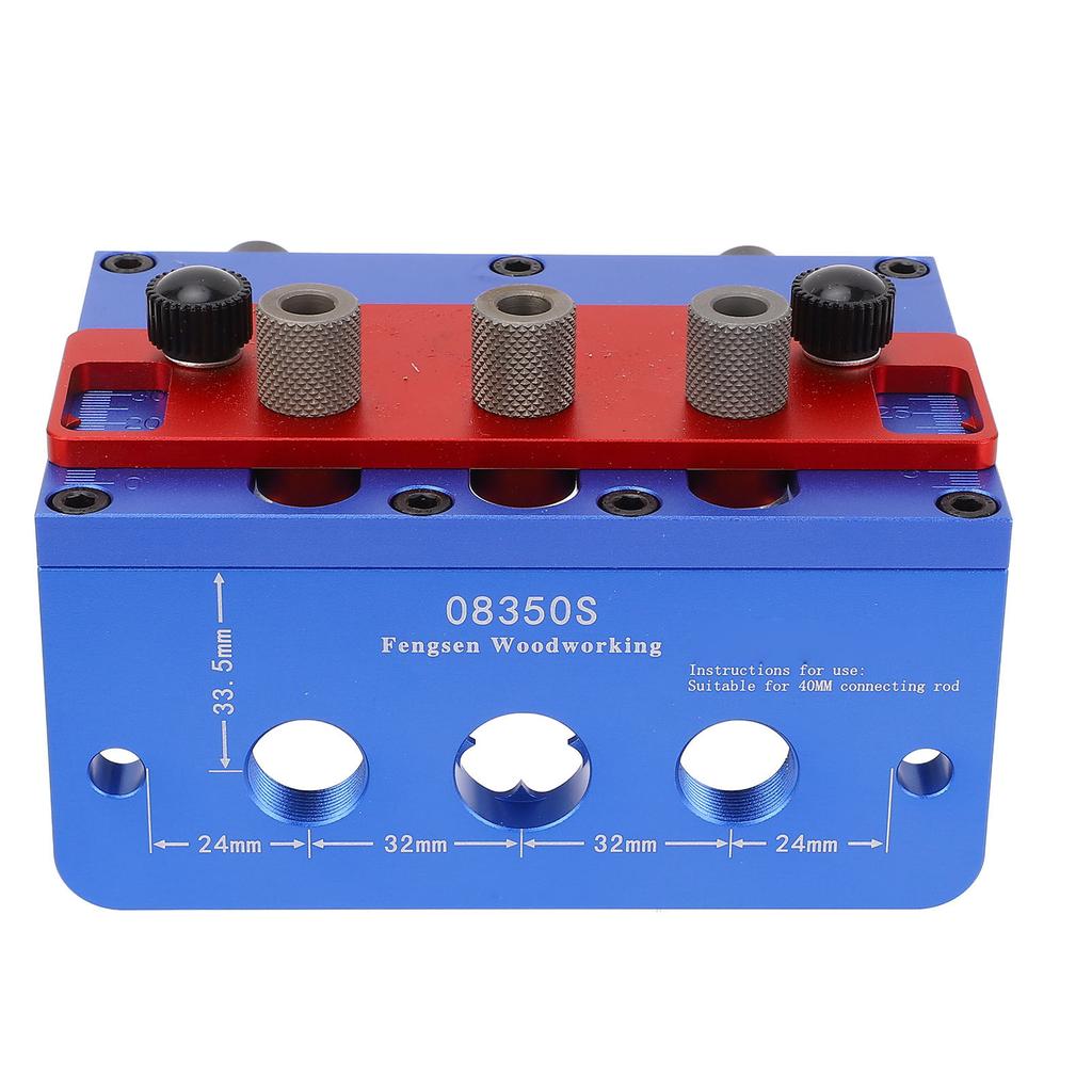 Руководство по сверлению отверстий под деревянные дюбели 3 в 1 Позиция для деревообработки Ремонт мебели Дюбель Кулачковый кондуктор Сверло