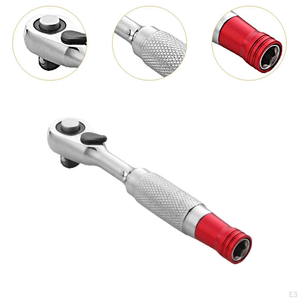 Мини-трещотка 1/4 дюйма для автомобильного ремонта