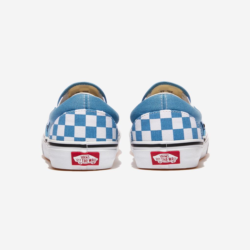 Vans Классические туфли-лодочки - Color Theory Checkerboard Heritage Blue, VN000D6BE2W, 1010112765, популярная корейская обувь