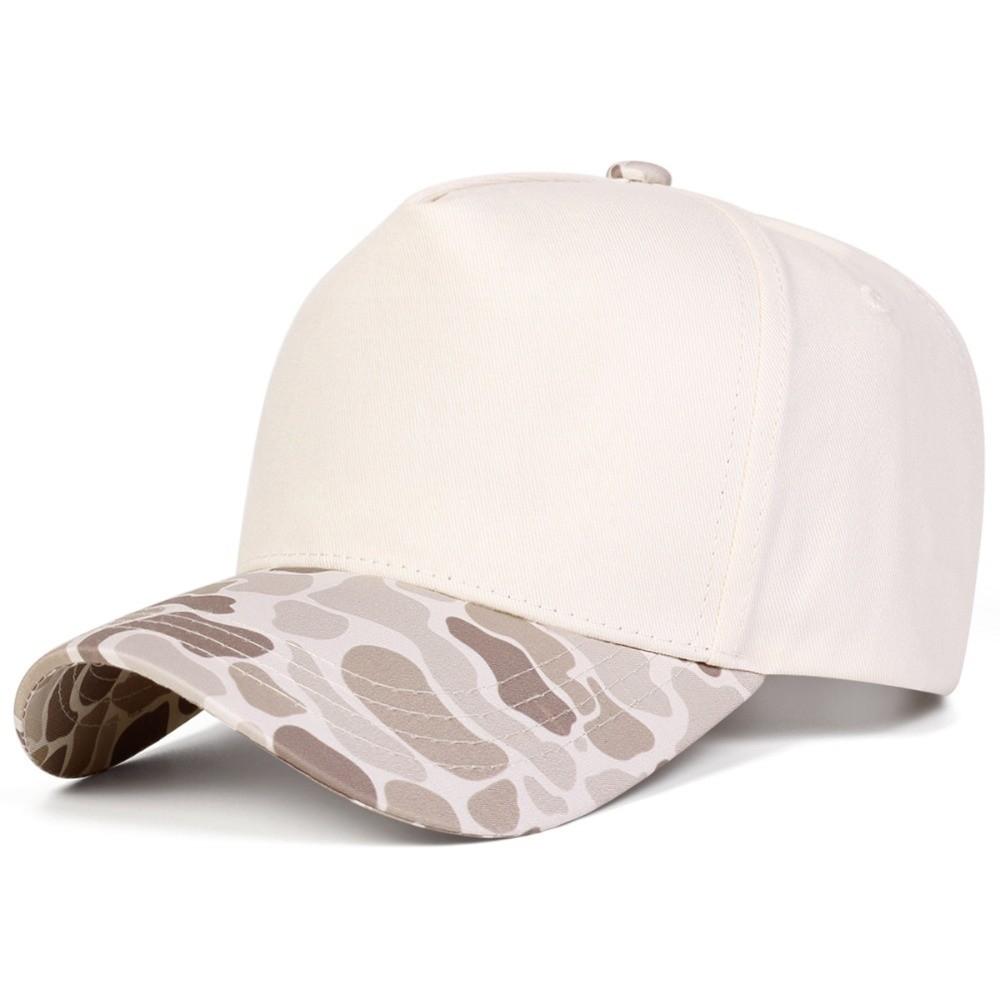 Two Tone Dad Hat Print Brim Trucker Hat Fashion Baseball Cap Outdoor Sports