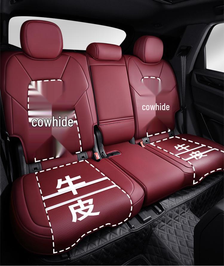 Кожаные чехлы на сиденья Mercedes-Benz C/E/GLC/A-Class – Полный охват, Всесезонная подушка