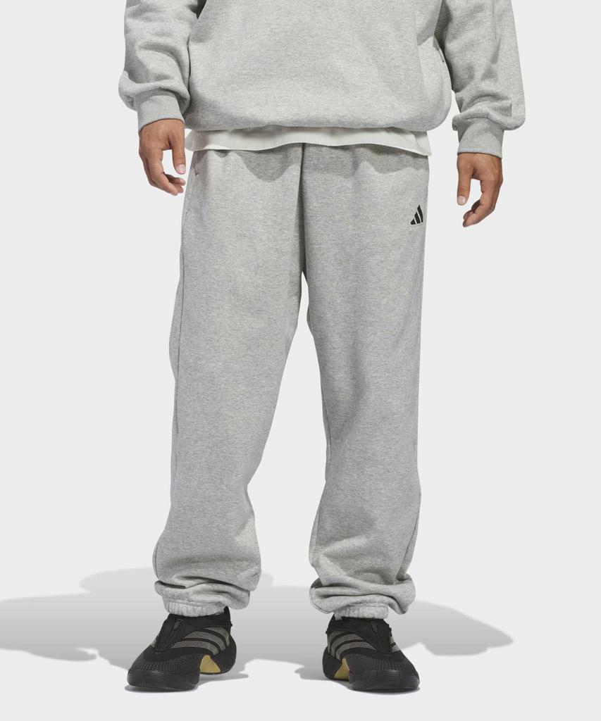 adidas Флисовые штаны для баскетбола - Серо-серый Заголовок / Kb7551