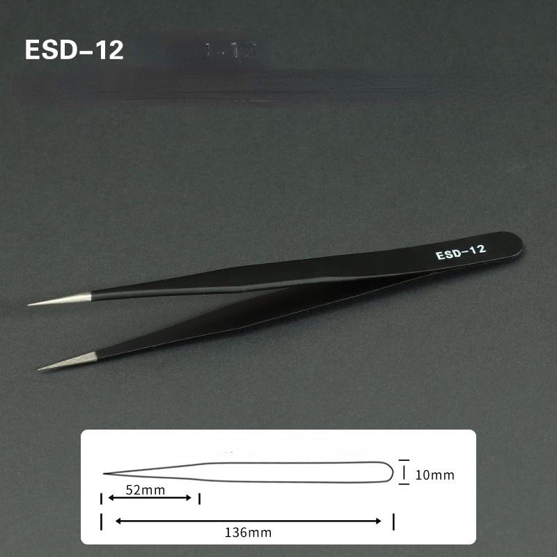 Высококачественные пинцеты для наращивания ресниц из нержавеющей стали для постановки ресниц