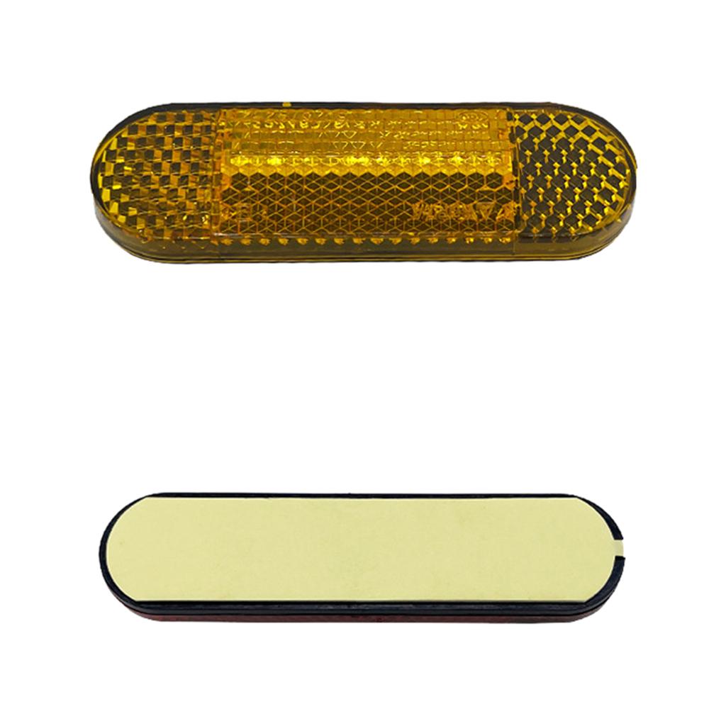 1 пара красных отражателей, пластиковые отражатели для грузовиков, мотоциклов, квадроциклов, мотоциклов, отражатели для вилок, мотоциклов