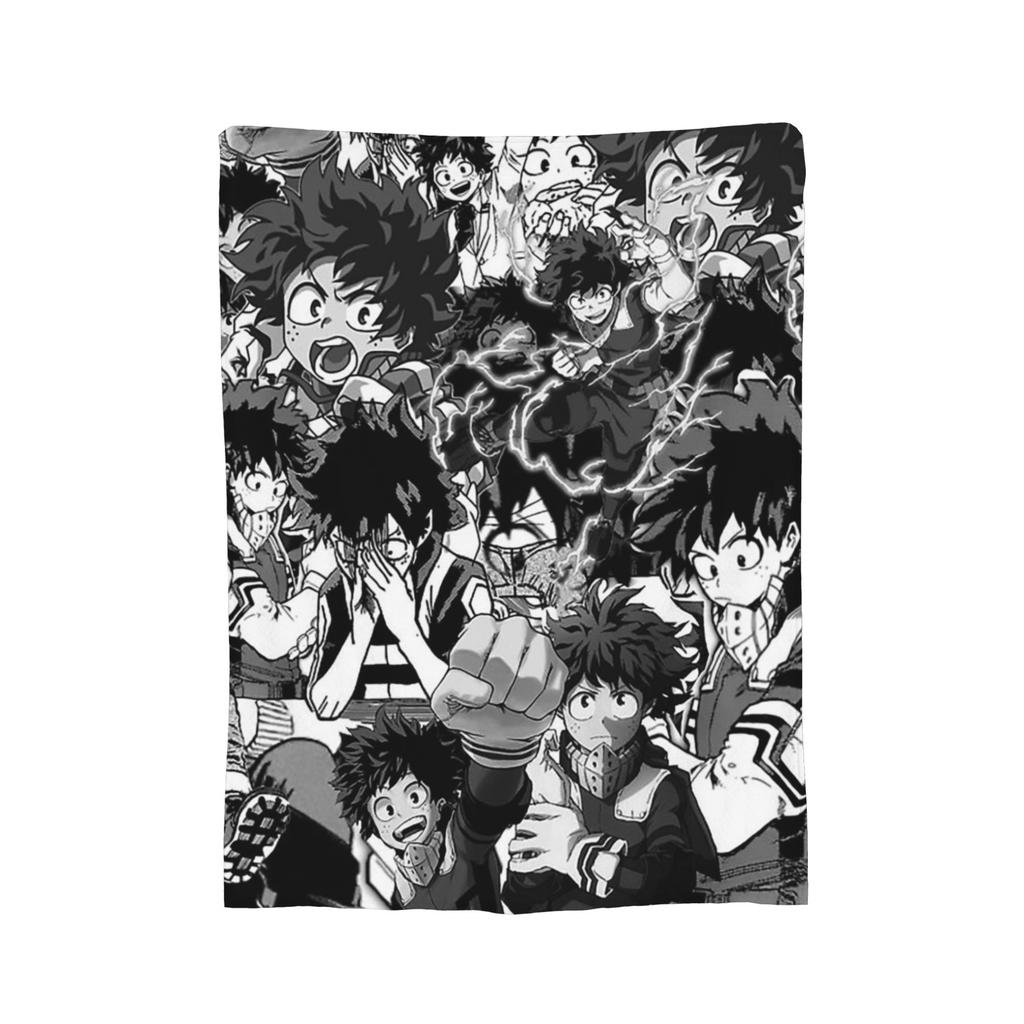 Тодороки Шото Одеяла Моя геройская академия Аниме Манга Флис Винтажные Теплые Накидки для Накрывания Стула Дивана Зима,