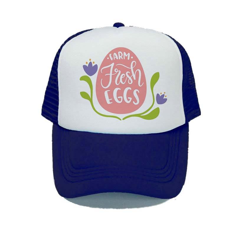 Organic Farm Fresh Eggs Truck Hat Kaszkiet Poultry Farm Hennery Hip Hop Hunting Cap For Farmers Advertising Snapback Caps YY322