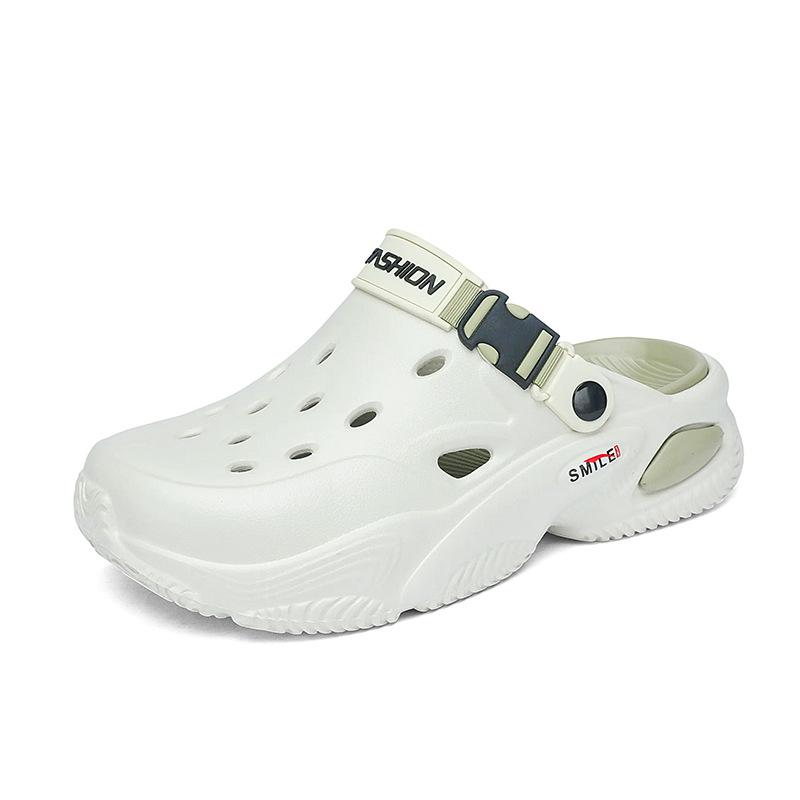 Туфли Hole мужские модные летние повседневные тапочки спортивные для вождения подростковые пляжные сандалии 2025 новые