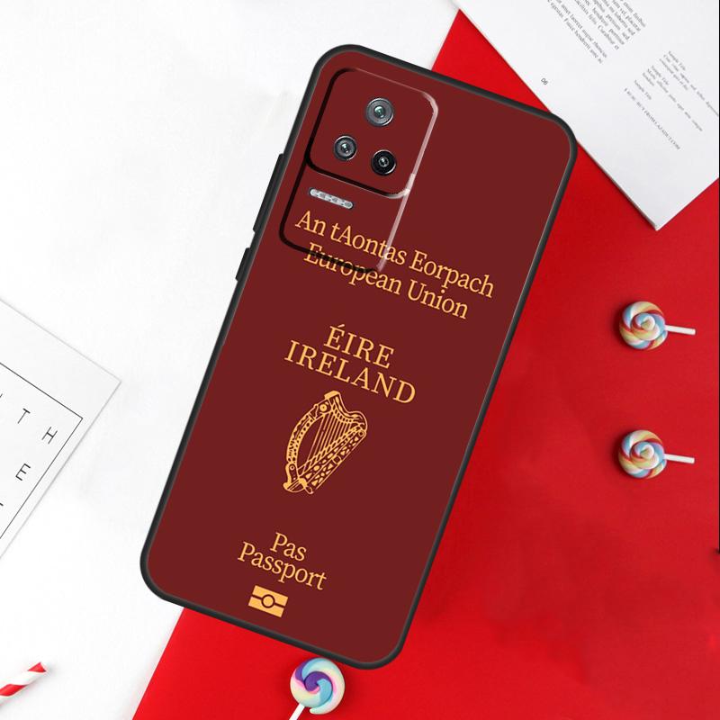Algerian Russia Spain Passport Cover For Xiaomi 15 Ultra 13 14 11T 12T 13T 14T Pro POCO X7 Pro X3 X5 X6 M6 F5 F6 Pro Case
