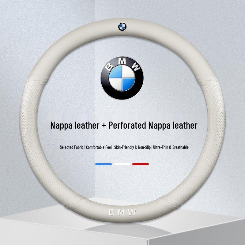 Ultra-Thin Suede Steering Wheel Cover for BMW 3, 5 Series & X Models