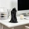 Фигурка Мертвый и Темная Королева Гот Грим Рипер Настольное Украшение Смола Жуткий Халат Пара Скульптура для Декора Рабочего Стола Полки