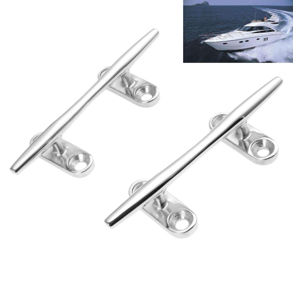 Cleats Boat Cleats Set of 2 Marine Grade 316 Stainless Steel Small Marine Boat