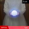 7cm Hand-held Luminous Ball Light Stage Crystal Ball-shaped Light Night Light Performance Props Desktop Decorations