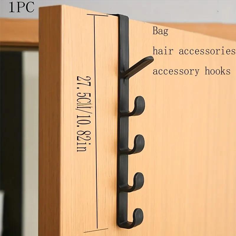 1шт семейный длинный ряд крючков для хранения в спальне, полка для настенного хранения крючков