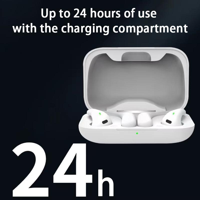 AIR 6 Wireless Bluetooth 5.0 Headset Active Noise Reduction Earphone HD Call Music Sport Headphones with Charging Box