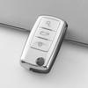 Теперь доступны новые модели чехлов для автомобильных ключей Volkswagen, BYD, Changan, Geely и Baojun в цвете Quicksand Silver.