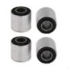 4 Pieces Rear Swing Arm Bushes 1.10inch High Performance Steel Motorcycle Accessory for Vehicle