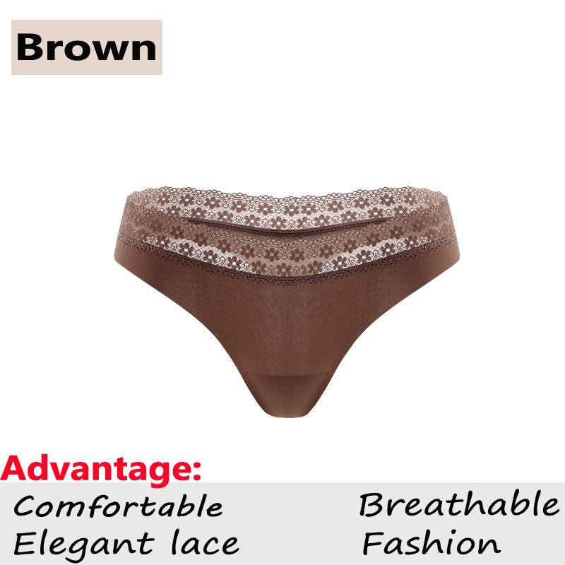 FINETOO 1 шт. Женское кружевное бесшовное нижнее белье большого размера на талии, мягкое, удобное, модное, дышащее, быстросохнущее, милое нижнее белье S-XXL