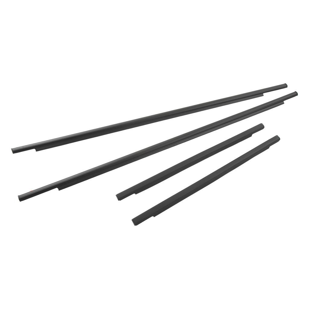 4 Pcs Front Rear Door Weatherstrip 68163?35041 Door Window Belt Molding Weatherstrip for FJ Cruiser