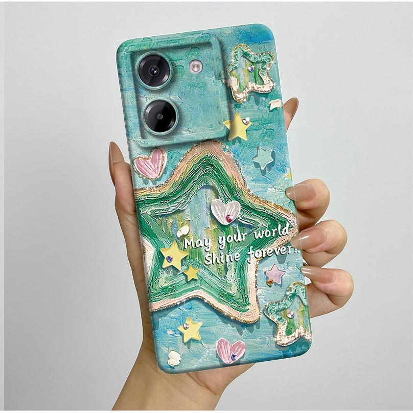 For Xiaomi Poco M7 Pro 5G Case Aesthetic Butterfly Flower Silicone Soft Shockproof Coque Cover For XiaomiPocoM7Pro Fundas Bumper