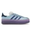 KSENIASCHNAIDER X Gazelle Bold Blue Denim Women Sneakers Supplier-Colour Cloud-White IG4339