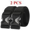 2PC Quick Release Pluggable Buckle Sports Belt Breathable Men Belts For Men Pants Belt Men Bbelt Perfect for Outdoor Adventures
