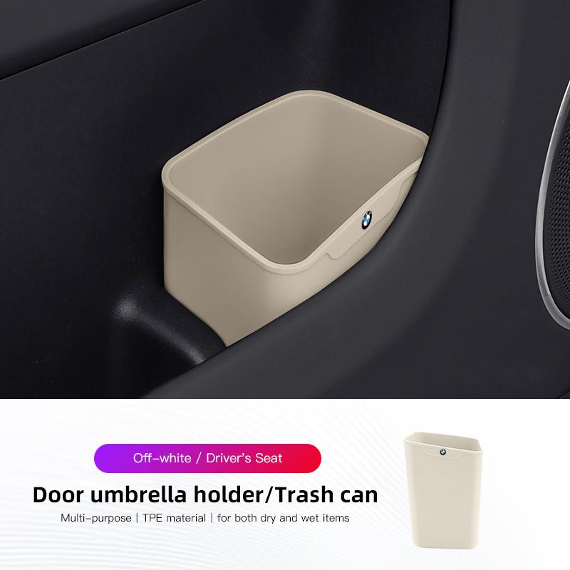 Silicone Car Door Storage Box Trash Can Multifunctional Auto Door Storage Bucket Umbrella Organizer Accessorie For BMW General