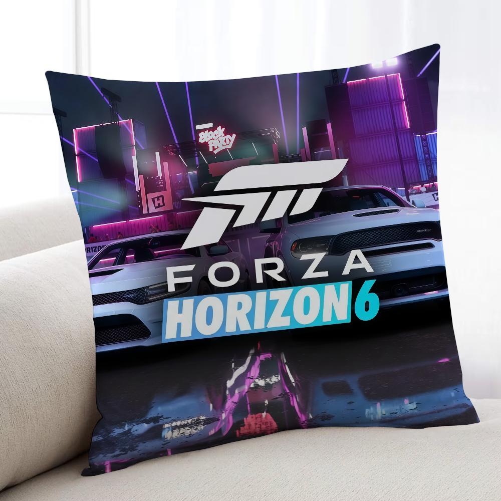 FForzaES HHorizon 6 Game cushion cover Home Bedding Sofa living Room pillowcase Simple Soft Skin Cushion Cover Party Gift
