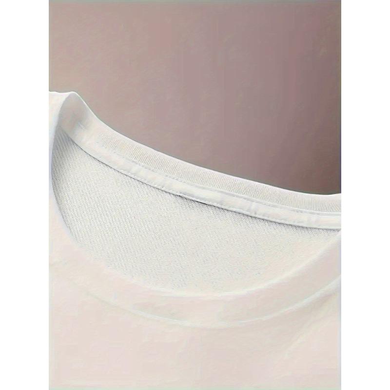 Европейские размеры Мужская летняя модная повседневная футболка с коротким рукавом с принтом креста, Обычный крой с небольшой эластичностью, Дышащий топ для мужчин