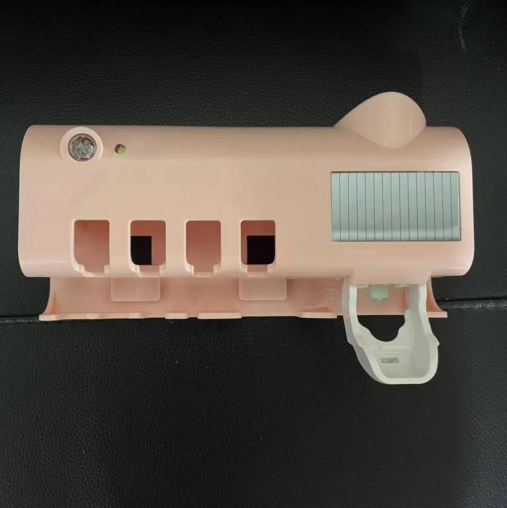 Многофункциональный УФ-держатель для зубных щеток и выдавливатель зубной пасты