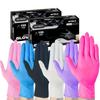 100-1 Disposable Nitrile Gloves -Waterproof, Durable, Lightweight, Suitable for Home Cleaning, Hair Dye Applications - Multifunctional Cleaning Gloves