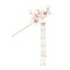 Hair Comb Wedding Jewelry Hanfu Tassel Pearl Bride Hair Sticks Jewelry Set Headdress Hairpin